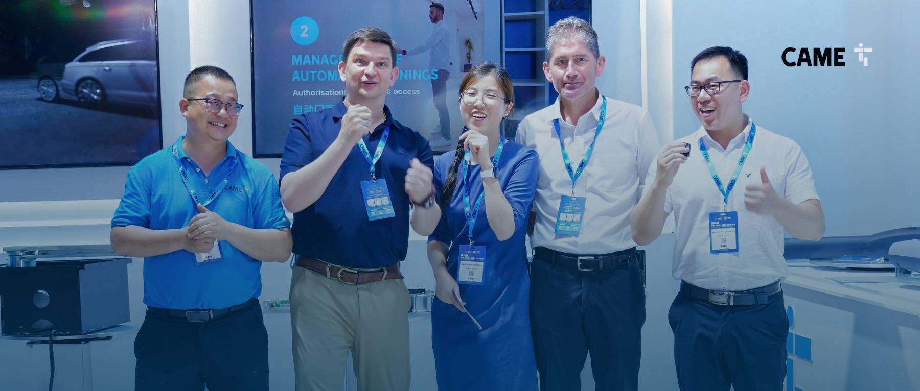 CAME亮相永康門博會，展示意式門控科技